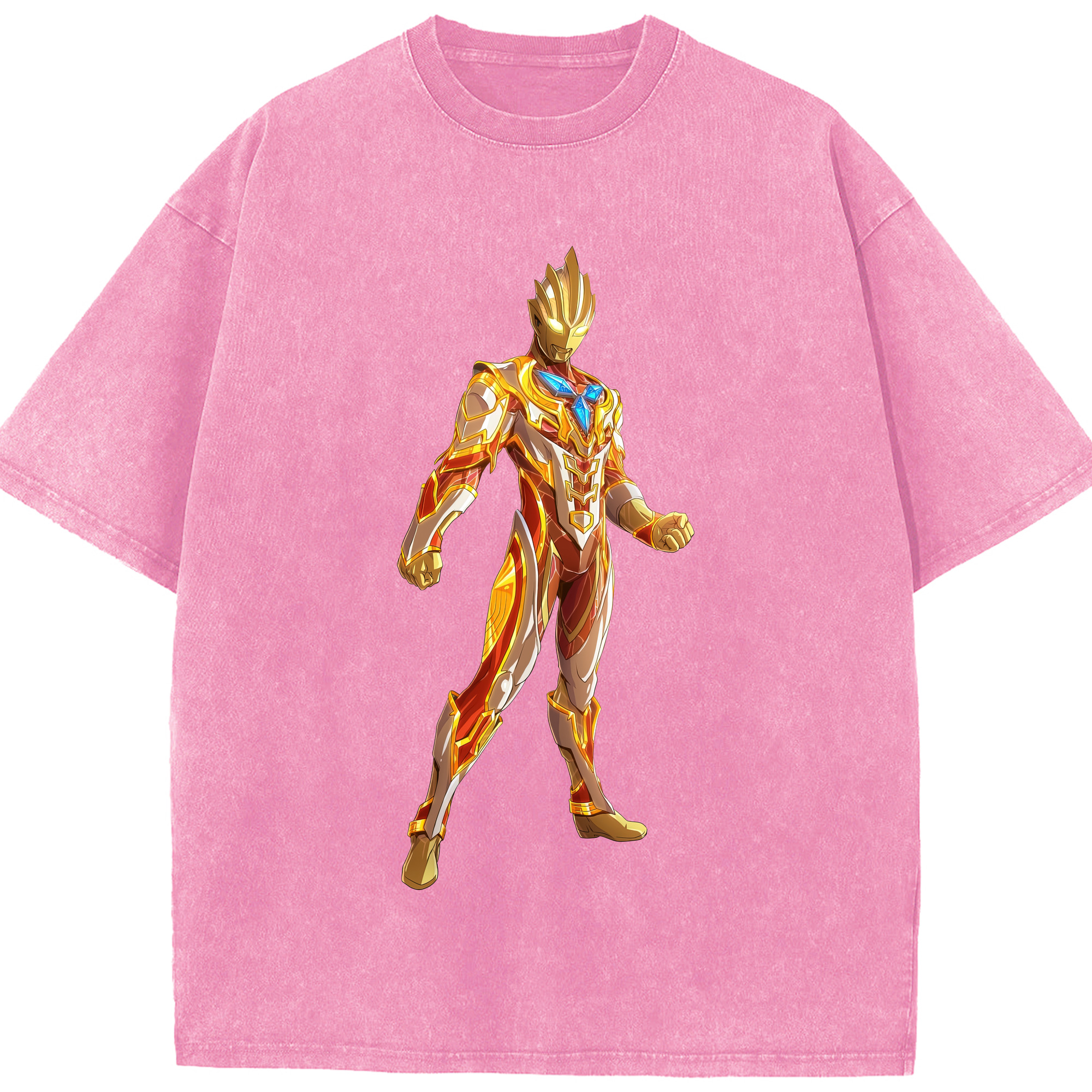 （画像用） ウルトラマン Ultraman 綿100% ヴィンテージ風 半袖Tシャツ（フロントプリント）